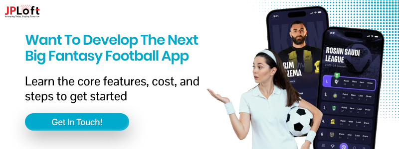 Create a Fantasy Football App CTA
